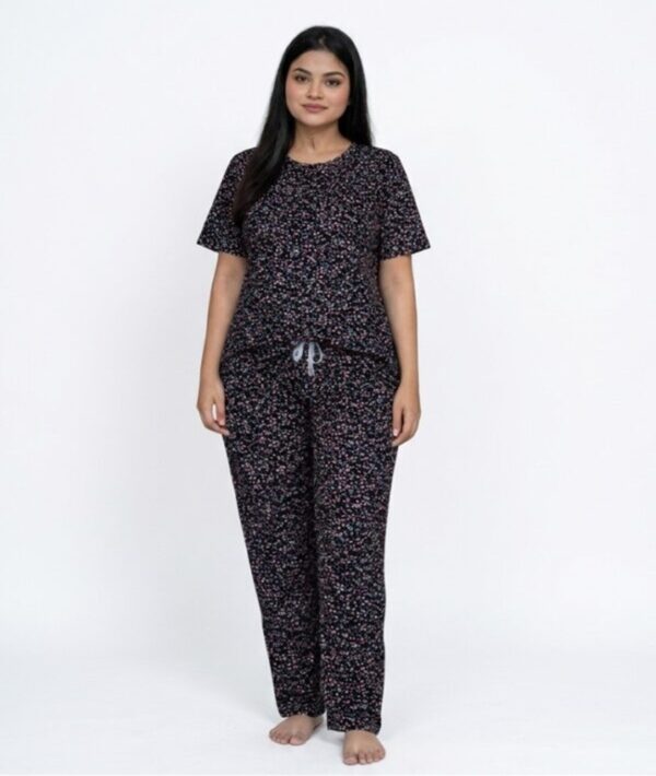 Print Cotton Night Suit Set