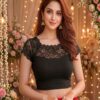 Primeum Lace Party Crop Top